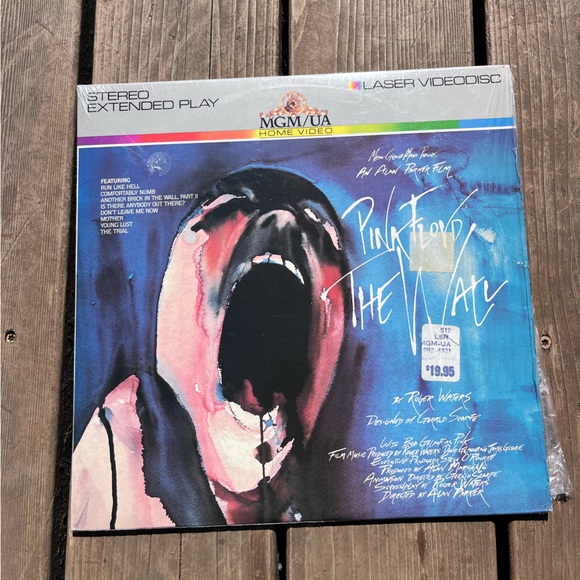 "Pink Floyd: The Wall" Extended Play Laserdisc LD 1982 Music Laser Videodisc - Picture 1 of 7